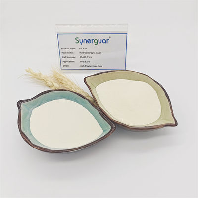 Kwaliteit  Self Hydrating Hydroxypropyl Guar Gum Medium Viscosity For Toothpaste fabriek