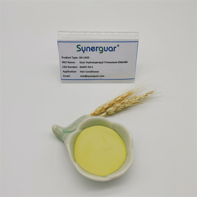 Antistatische Guar 65497-29-2 Haarverzorging Lage Transparantie Hydroxypropyltrimonium