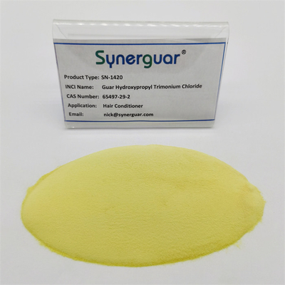 Antistatische Guar 65497-29-2 Haarverzorging Lage Transparantie Hydroxypropyltrimonium
