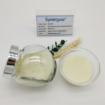 Basis guargom heeft een hoge viscositeit en een gemiddelde substitutiegraad voor additief voor het maken van sigarettenpapier