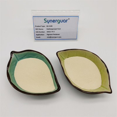 39421-75-5 het Wit van de textieldrukgom aan Geelachtig Guar Bindmiddel voor Pigment