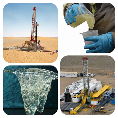 Hogere Guar Gom Fracking met Hoogte - de kwaliteit heeft Hoge Viscositeit en Middelgrote Graad van Substitutie voor het Breken van Vloeistof