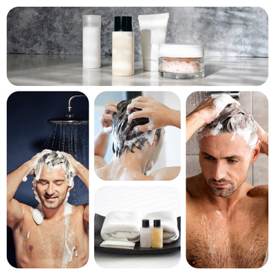 Wit aan het Geelachtige Guar Chloride van Hydroxypropyltrimonium voor de Reologiebepaling van de Haarshampoo